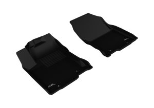Lexus NX Hybrid Floor Mats - Front - 3D MAXpider - Kagu Series - Black - `15-`20